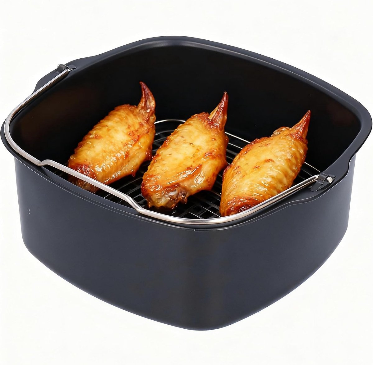 Ijzer Friteuse Cake Pan Cake Vat Ijzer Friteuse Bakken Accessoires Voor HD9925 HD9860 HD9905 01 Standaard Friteuses(18cm)