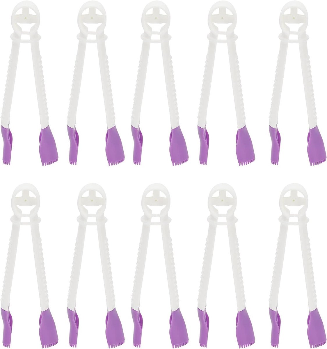 Crimper 10 Stks/Set Dubbele Suiker Cakevorm Thuis Bakken Accessoire Taart Kant Clip Decoreren Gereedschappen Rand Pincet