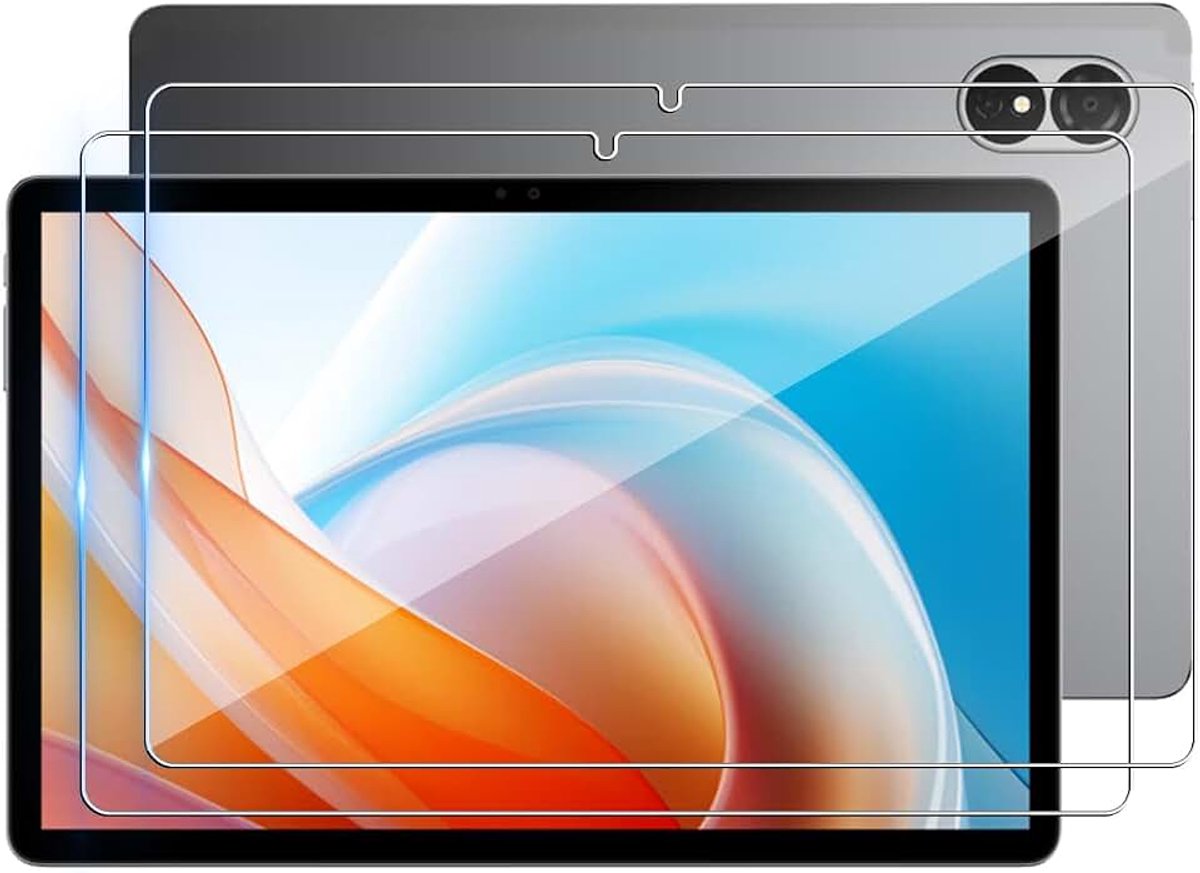 Beschermfolie voor iPlay 60 Lite voor pantserglas, 2 stuks displaybeschermfolie, 9H pantserbescherming, ultra-HD pantserfolie, anti-kras, anti-luchtbelletjes