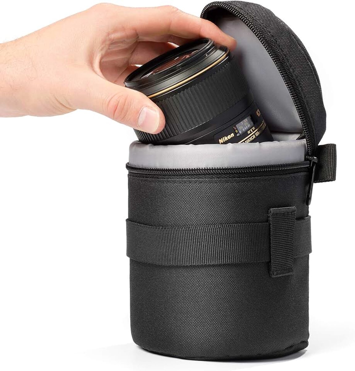 EasyCover bescherm lens tas 88 * 95 mm (zwart)