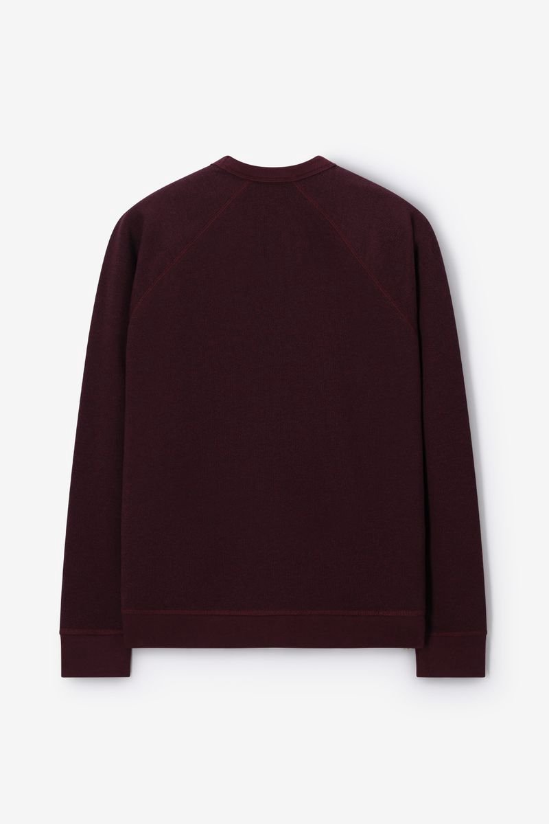Sissy-Boy - Donkerrode melange sweater