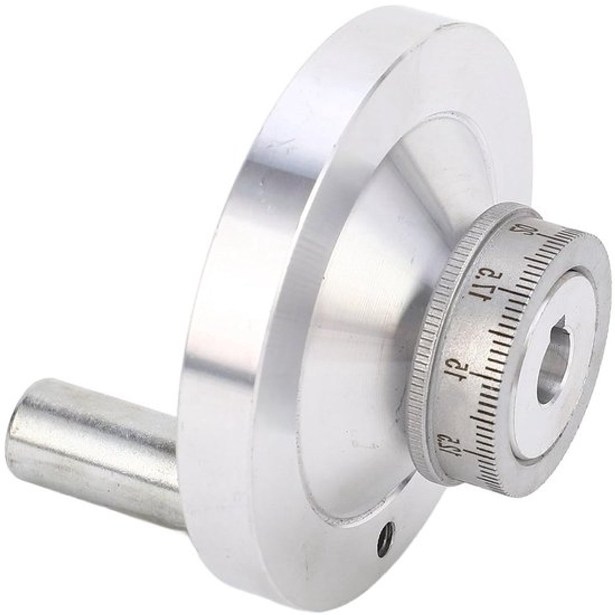 80mm Handwiel van Aluminium met Pendulum Schaal - Precisie Machine Accessoires voor Draaimachines en Gereedschap Extractie
