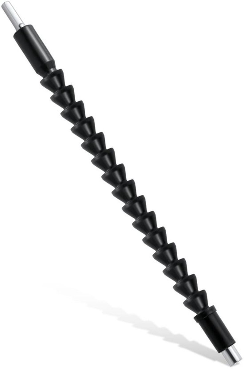 compatibel-flexibele-boorverlenging-booropzetstukken-schroevendraaier-6,35mm-zeskant-asverlengbits-buigbaar-zwart