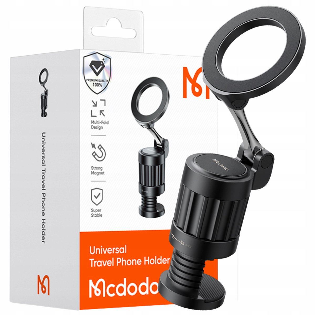 McDodo Magnetische Telefoonhouder Universeel Draaibaar voor MagSafe