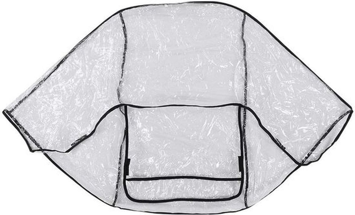 Regenhoes Winddicht - Kinderwagen/buggy - Transparant - Bescherming tegen weer - Hoogwaardig PVC - Veilig voor baby - Kinderwagenhoes