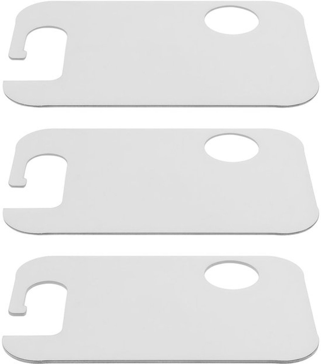 Voordeur Scharnierring 81 x 51,3 mm - 3 Stuks - Roestvrij Staal - Compatibel met Volkswagen Golf 4 - Duurzaam - Corrosiebestendig - Deurscharnier