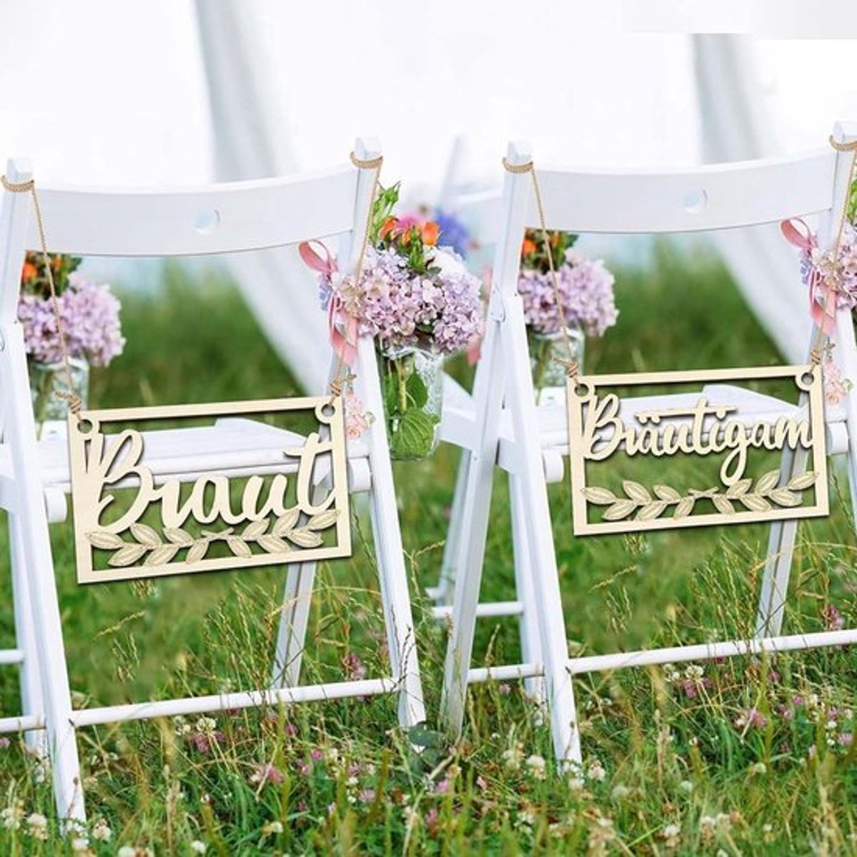 Trouwstoelen - stijlvolle en elegante receptie meubels