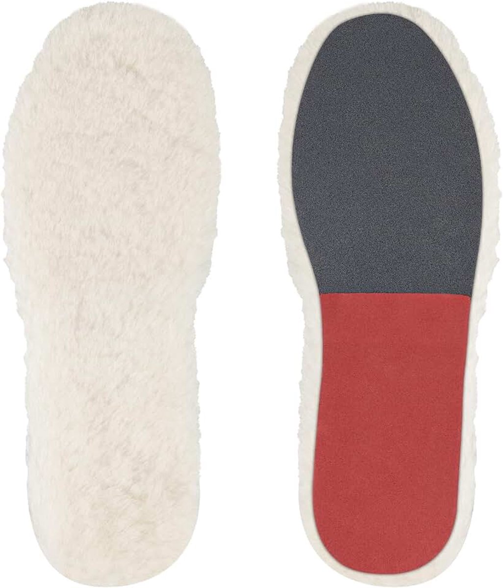 Sheepskin Inlegzolen voor UGG Boot, Warme Schapenvacht Lamsvacht Vervangende Inlegzool Insoles Binnenzolen - Heren 41 EU | Schapeninlegzolen, comfortabele zolen, maat: heren, EU 41
