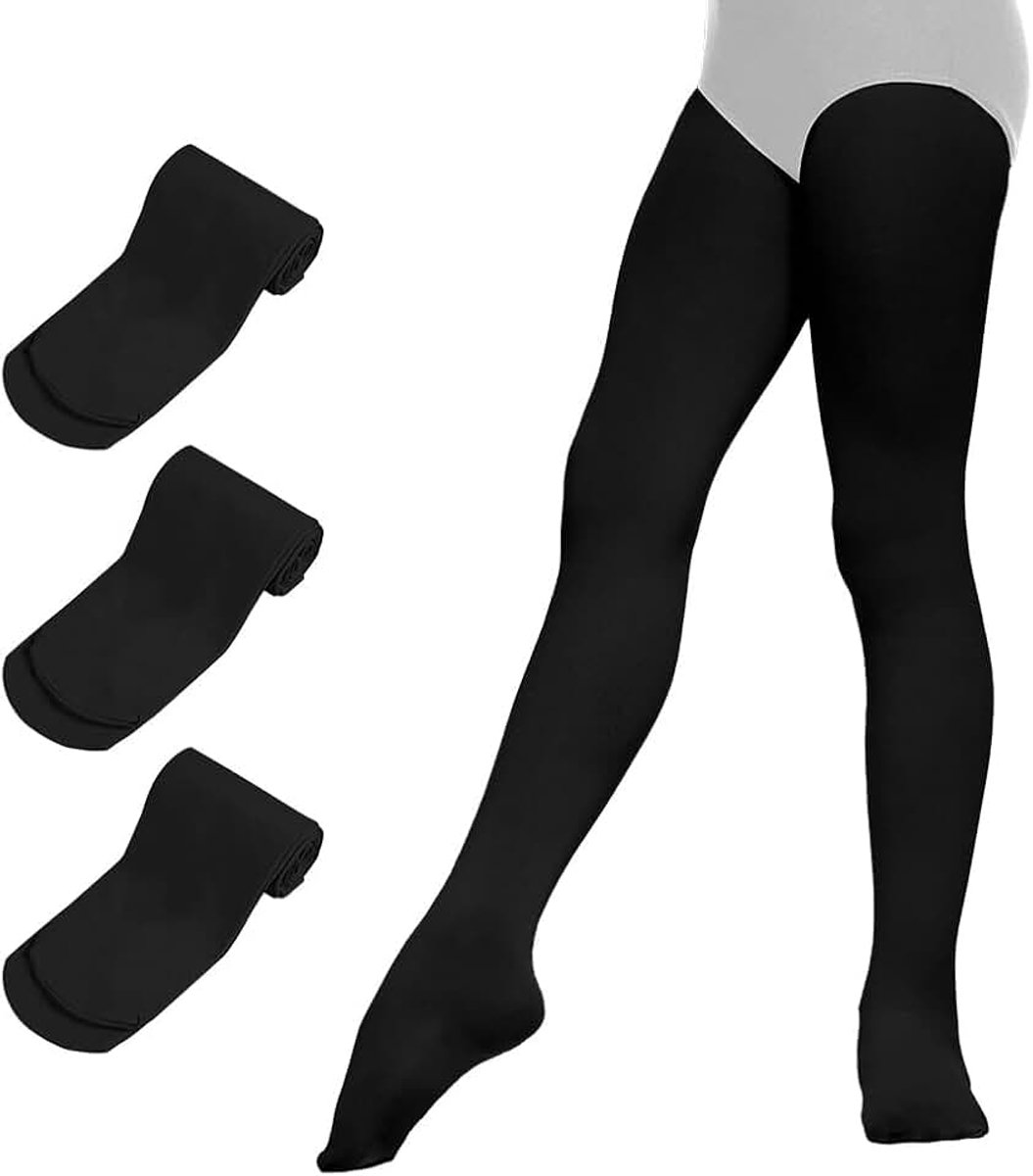 Balletkousen voor meisjes, 90D danskousen, naadloze panty met kinderen, voor danslessen of shows, stretchbroek voor kinderen