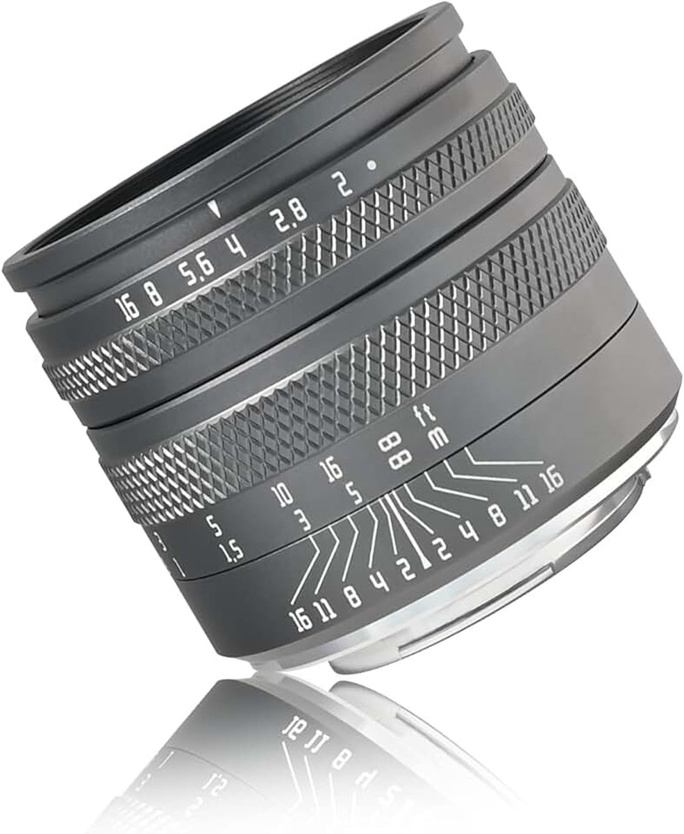 50 mm F2.0 Groot diafragma Volledig formaat-objectief met vaste brandpuntsafstand met vervagingseffect en filter-slot Compatibel met Nikon Z-Mount spiegelloze camera Z50, ZFC, Z5, Z6, Z6 II