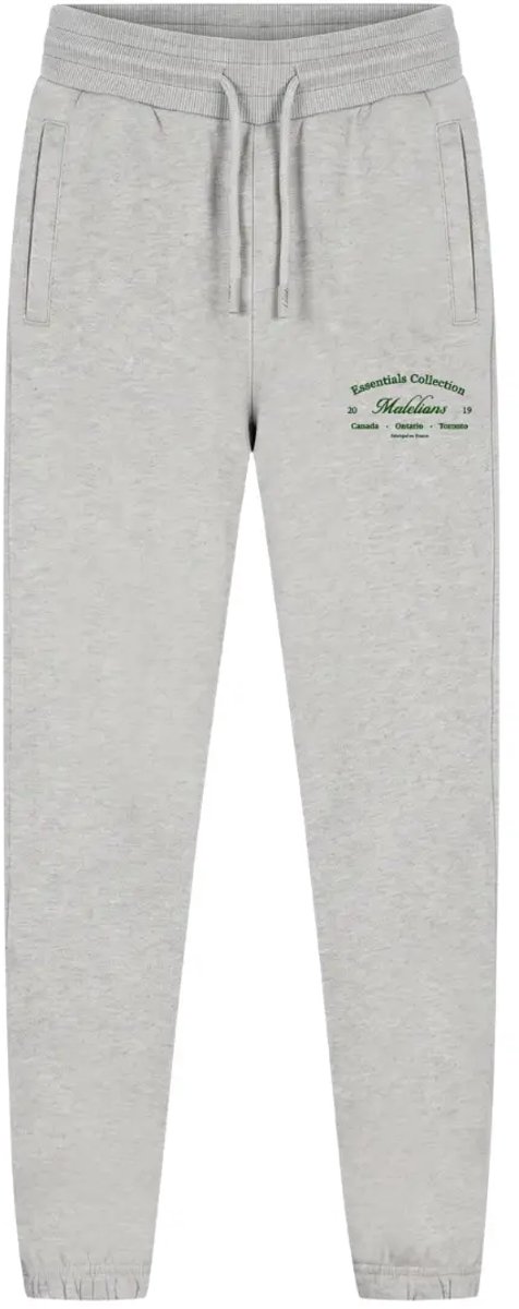 Malelions marina joggingbroek in de kleur grijs.