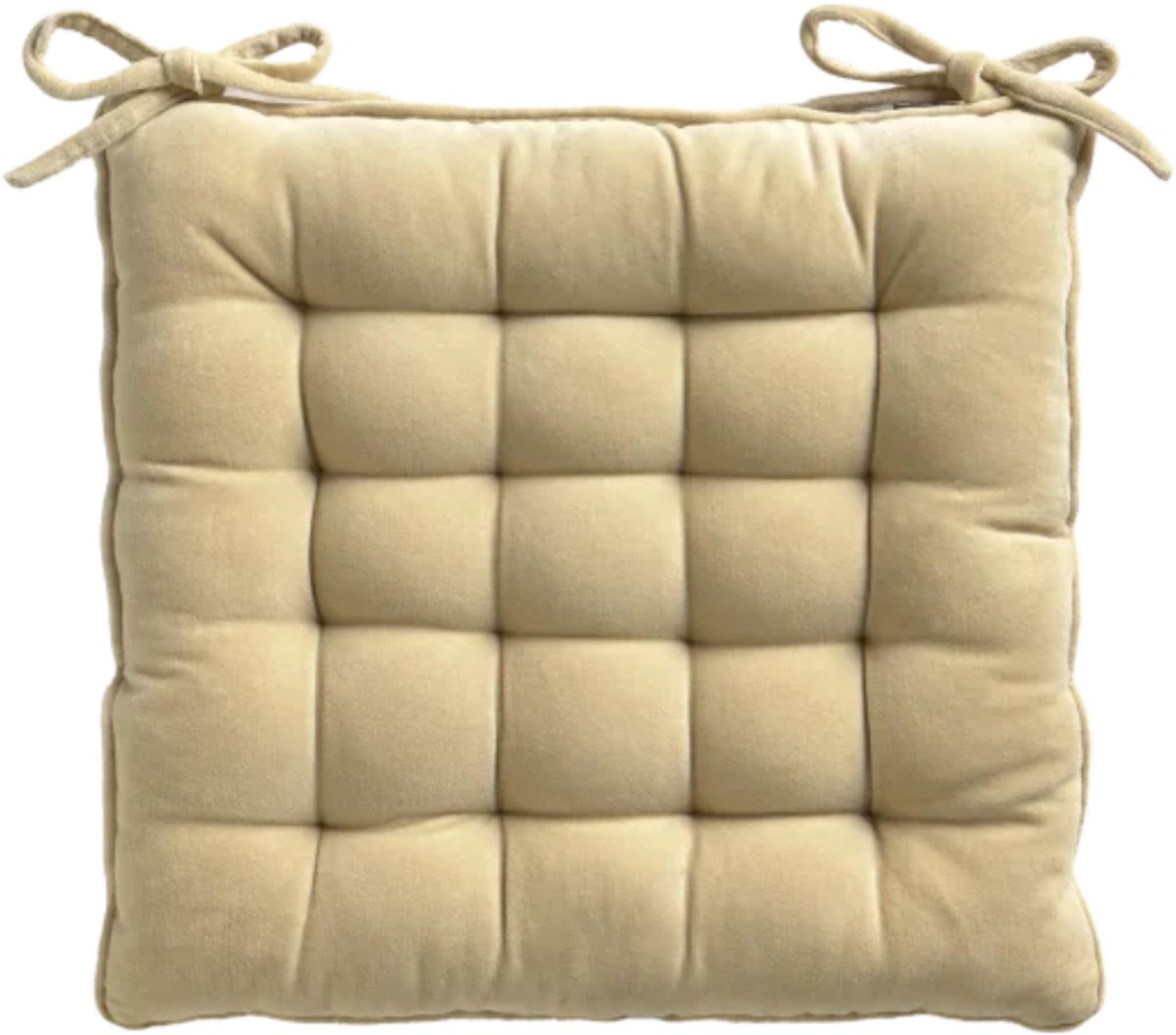 Calma House - Zitkussen 40x40cm - Creme - Velours