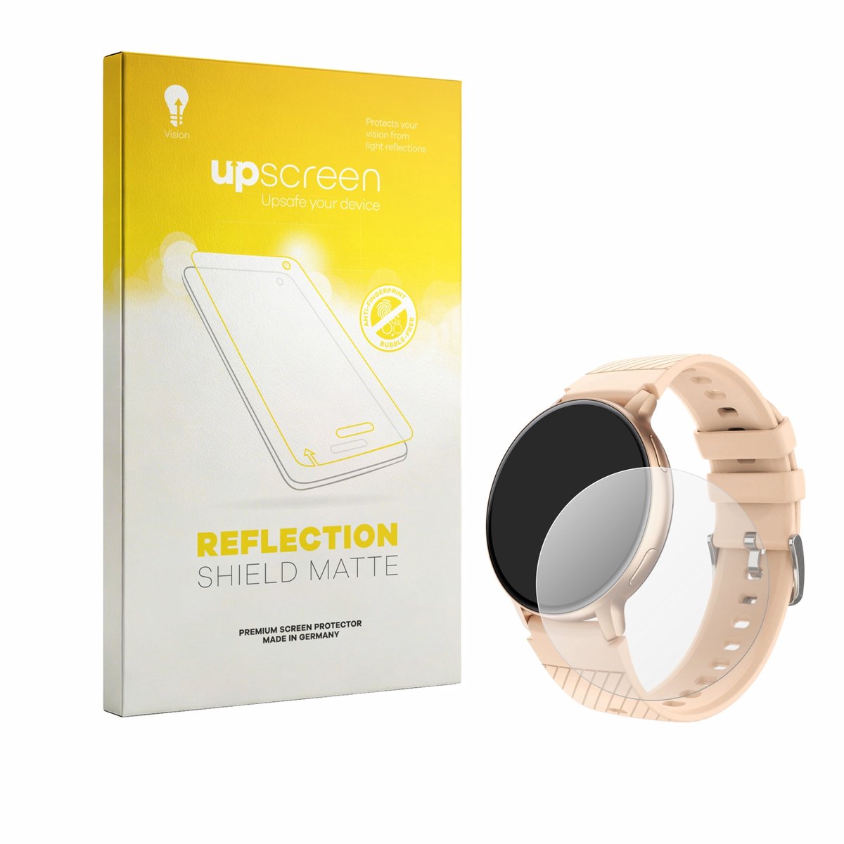 upscreen - Screenprotector voor Stahlgear Luna 1.32" - Folie Beschermfolie anti glare matte