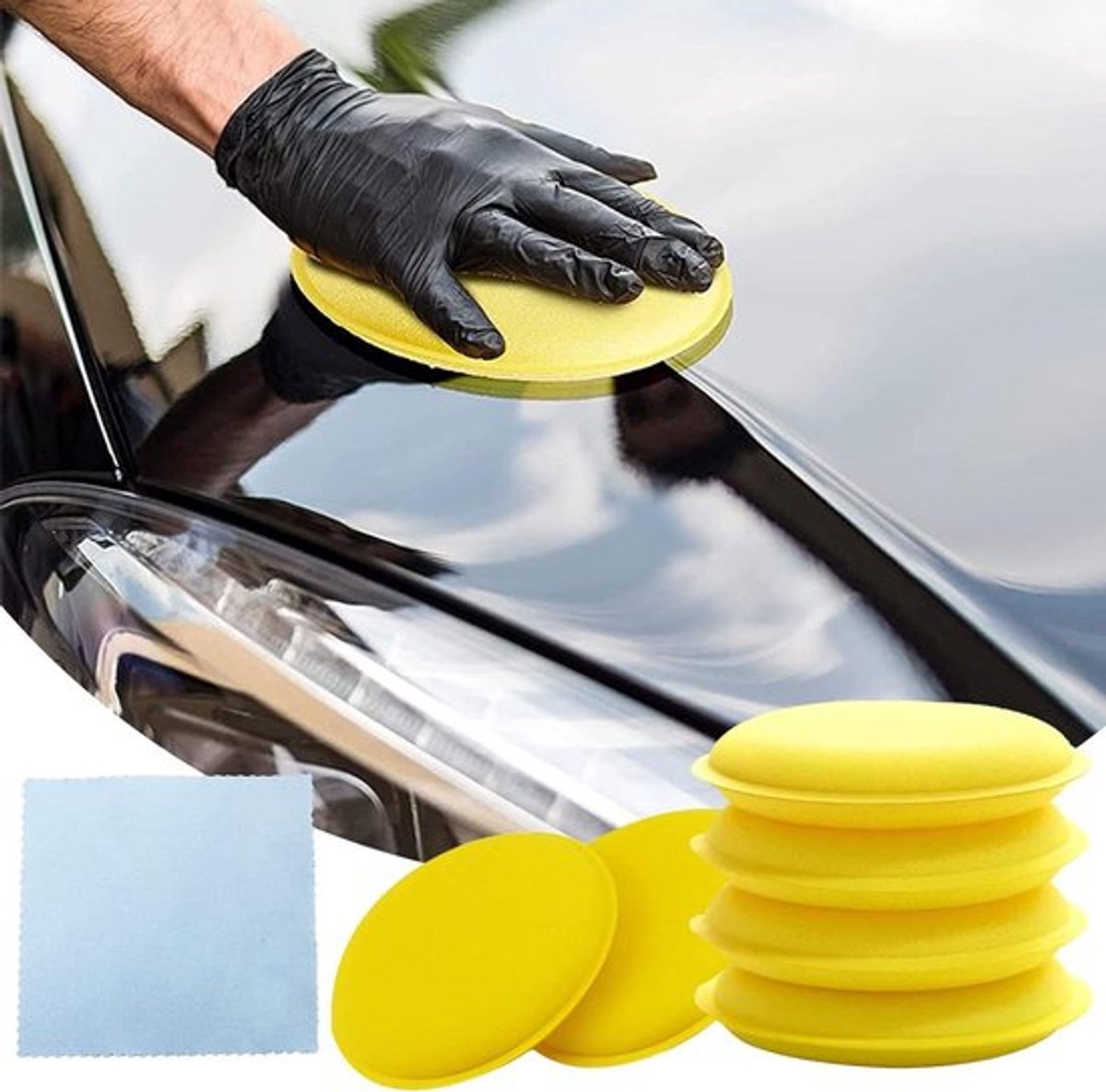 Polijstspons voor auto's - Professionele polijstaccessoire - Autoverzorging