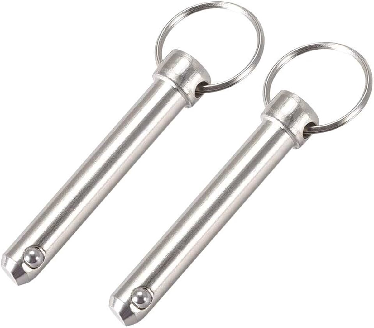 Sourcing map 2 stuks snelsluitbouten Marine hardware voor boot bovendek scharnier 10X60mm