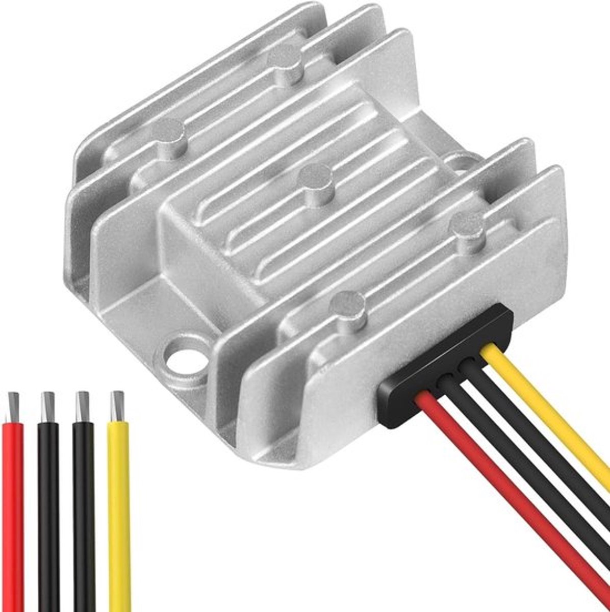 12V naar 24V Boost Converter - 3A - Waterdicht - Spanningsregelaar voor golfkarretjes - Clubkarren - EV's - Doe-het-zelfprojecten - Compact en Efficiënt