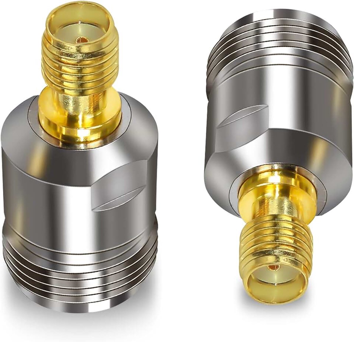 Naar N Type Connector N vrouwelijk naar SMA vrouwelijk Converter RF-coaxiale adapter voor WiFi-antenne Verlengkabel 2 stuks
