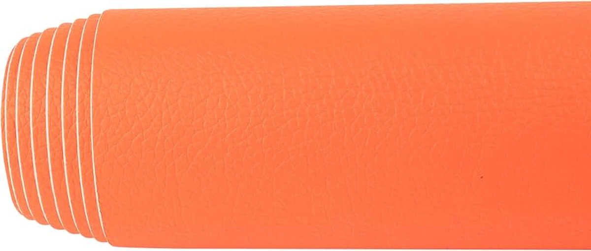 Leer, kunstleren patches, zelfklevende reparatieset voor motorfiets, rugleuning, stoelen, doe-het-zelf knutselen, pennenetui, handtas, 10 x 150 cm, oranje