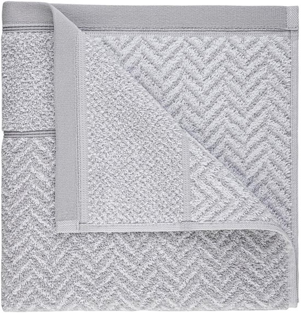 - Douchehanddoek - Badhanddoek 100% Katoen - Zacht en duurzaam - Zilvergrijs - Perfect voor kinderen - 70x140 cm