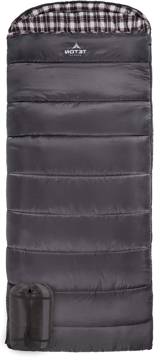 Slaapzak - Outdoor slaapzak - Kamperen en outdoor - Warm tot 0 graden - 80 x 33 inch - Grijs