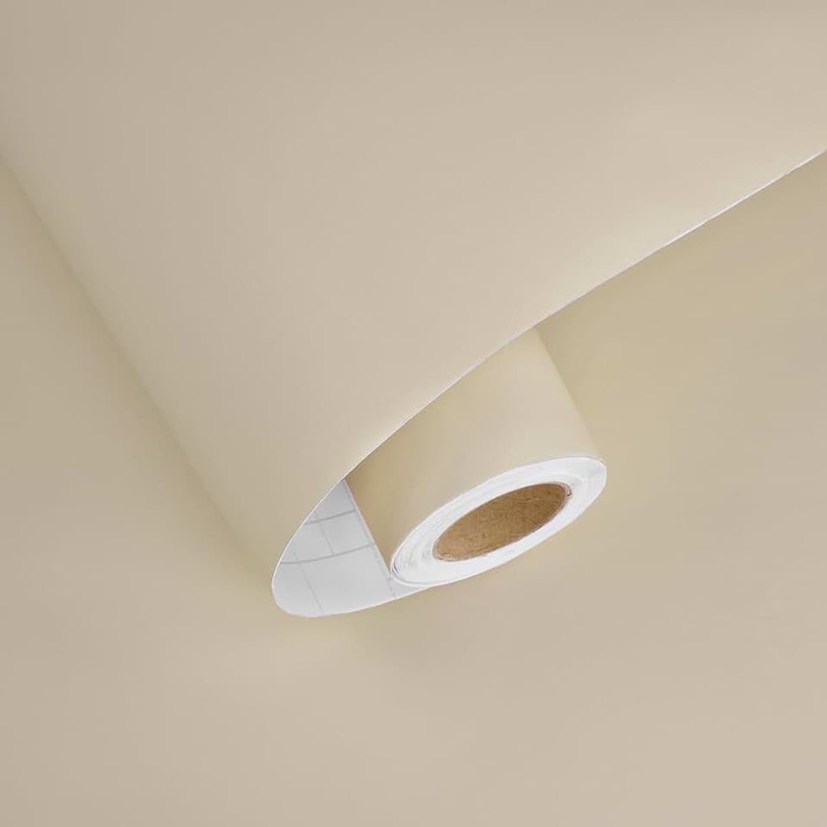 Behang, beige, plakfolie, keuken, effen behang, lichtbruin, meubelfolie, zelfklevend, behang, kinderkamer, woonkamer, folie voor tafel, keukenkasten, plakbehang, 40 cm x 200 cm