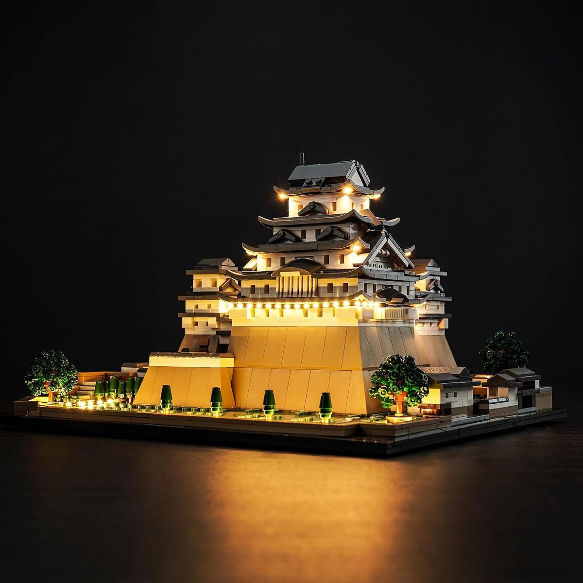 Led-lichtset voor Lego 21060 Architectuur, kasteel Himeji (geen Lego decoratieverlichtingsset voor Lego Himeji Castle creatief speelgoed, standaardversie