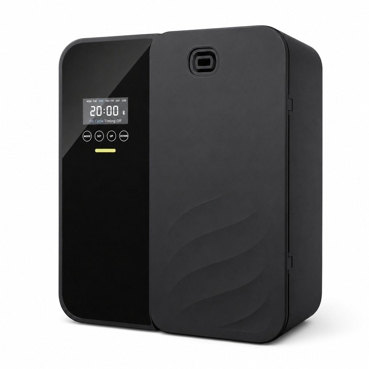 Bobypet - Waterloze Aroma Diffuser met App Bediening - Slimme Geurverspreider 500ML met Koude Lucht Verneveling - Elektrische Etherische Olie Diffuser voor Grote Ruimtes - Wandmontage zonder Boren - Zwart