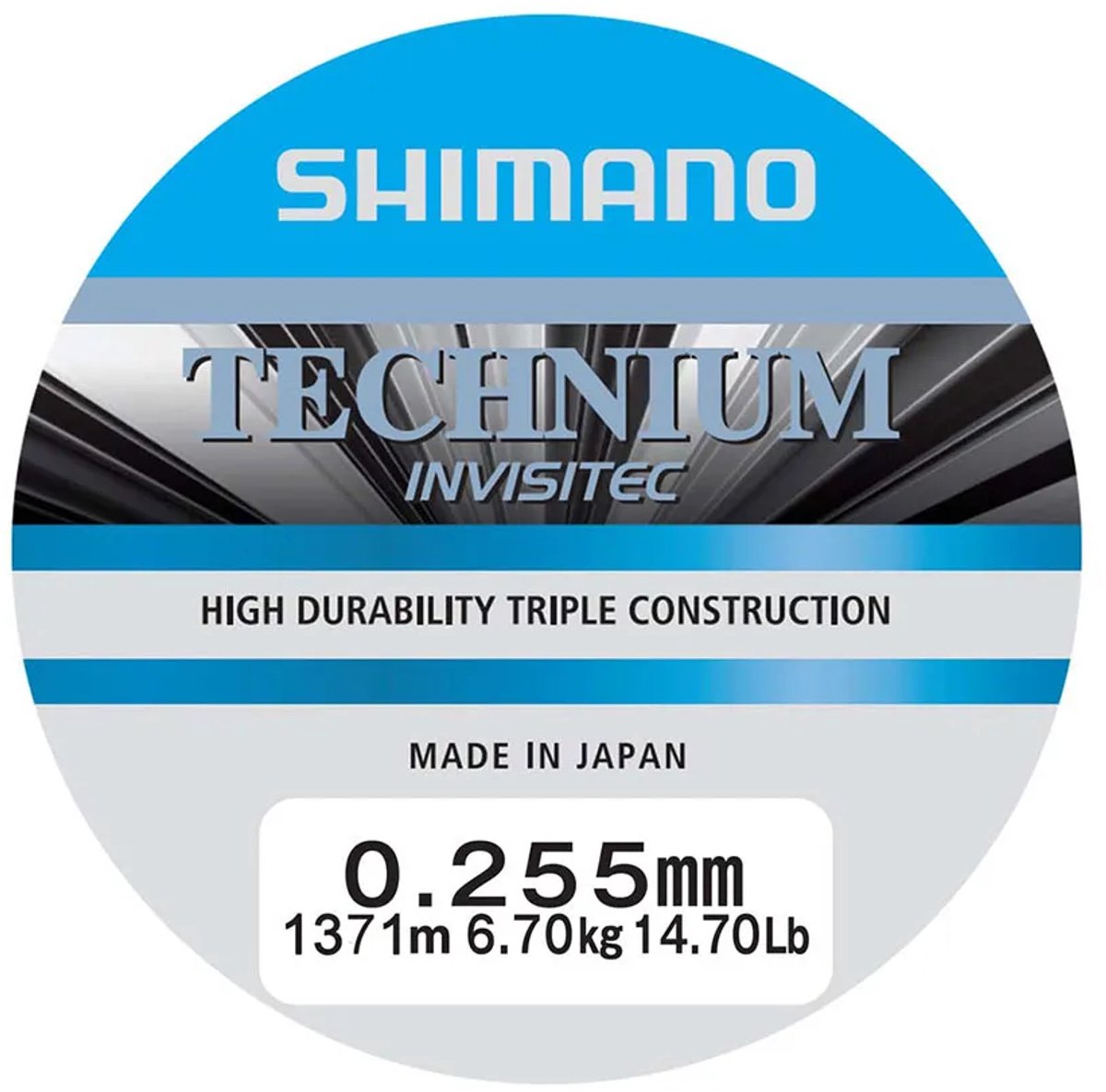 Shimano Fishing Technium Invistec A Monofilament 1371 M Transparant 0.255 mm