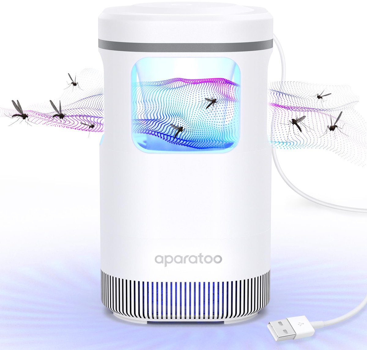 Insectenverdelger - elektrische muggenval - UV-licht - ideaal voor slaapkamer en keuken - SnelShoppen
