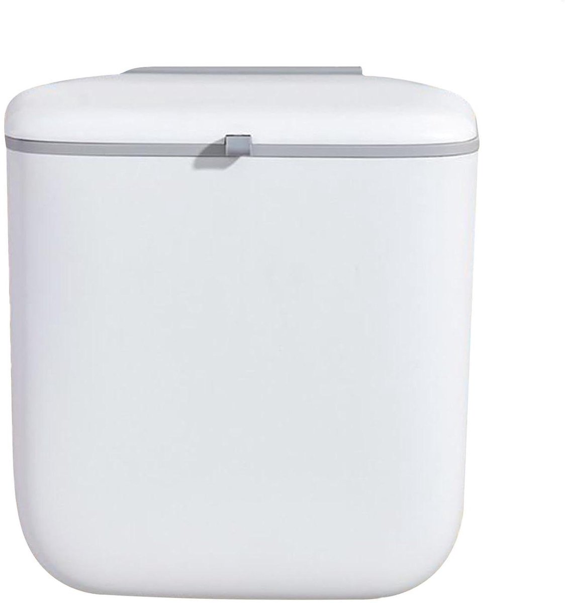 Compostbak Keuken - Vuilnisbak RV - Ruimte Besparen - Opvouwbaar Ontwerp - 10 Liter - Wit