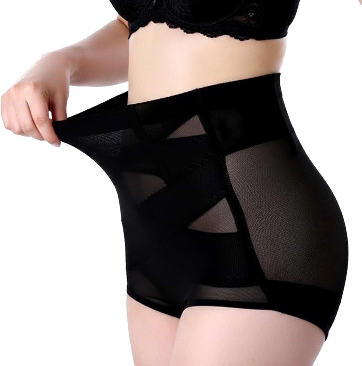 Buikweg-onderbroek voor dames, shapewear, korsetbroek, hoge taille, korsetslip, onderbuik, ademend, shapewear, comfortabel ondergoed voor vrouwen