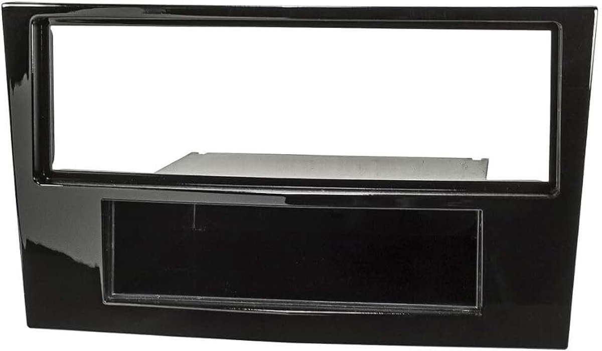 Tomzz Audio 2439-084 Radio installatie frame geschikt voor Opel Corsa d Astra h Zafira b, Piano zwart