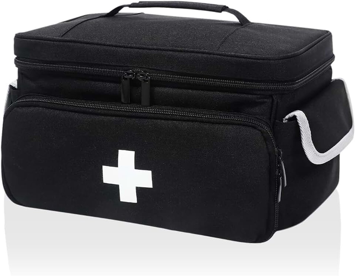 Grote capaciteit, medicijntas voor reizen, draagbaar, EHBO-set voor reizen, waterdicht, EHBO-set voor thuis, buiten