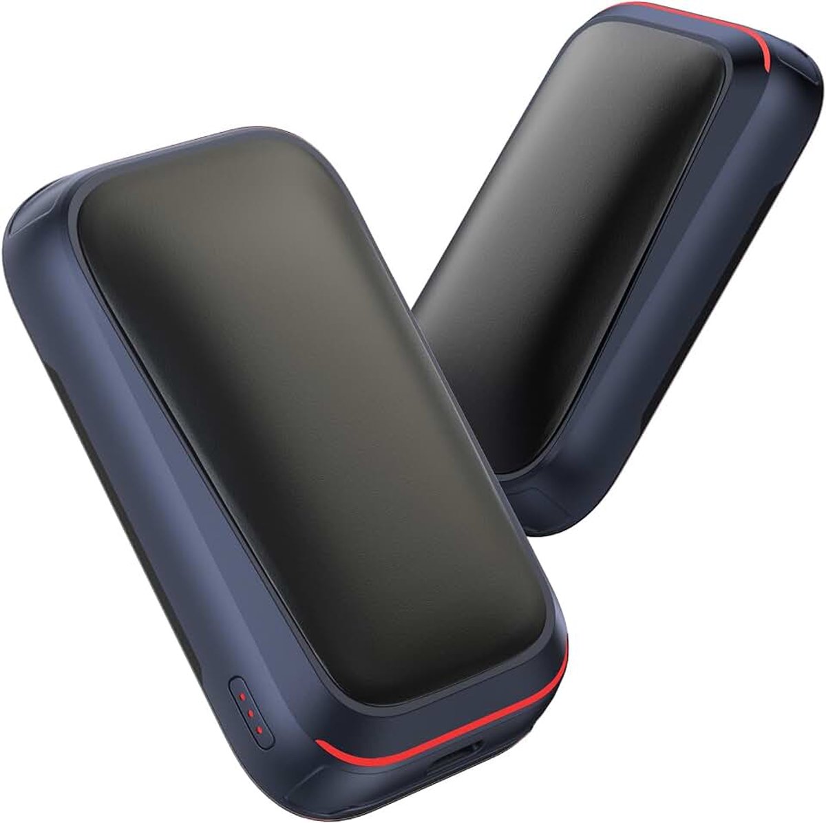 Magnetische handwarmers, oplaadbaar, 2 stuks, elektrisch, herbruikbaar, snelle verwarming in 3 seconden, past in handschoenen, voor wintersport, golfaccessoires, Secret Santa-cadeaus, uniseks