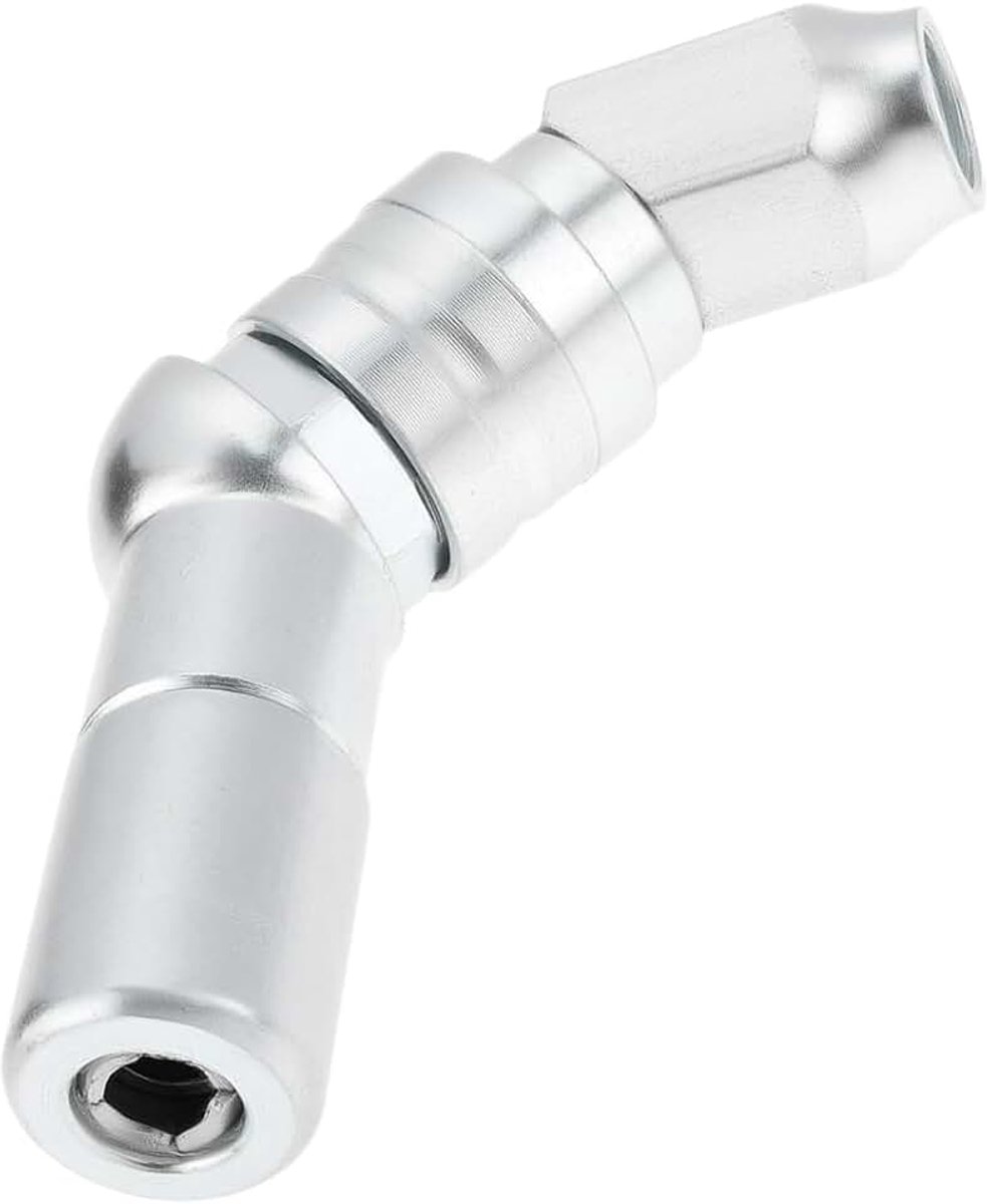 Accessoires, draaibare connector, 360 graden draaibare koppeling, 1/8 inch schroefdraad (3 klauwen, 6 hoeken)