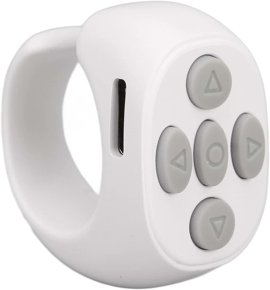 Control Page Turner, Fingertip Page Turner voor , Multifunctionele Bluetooth-afstandsbediening voor Het Maken van Foto's, Het Bekijken van Video's en Het (Wit)