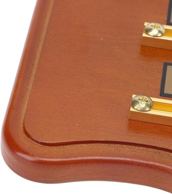 Biljart Scorebord - Snooker Score Keeper - Wedstrijd Bijhouden - 4 Baans Ontwerp - 52 x 26 cm - Houtkleur — afbeelding 2