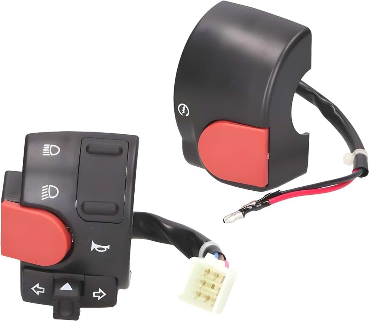 Links en rechts stuurschakelaar kit voor Yamaha Aerox, MBK Nitro -2012