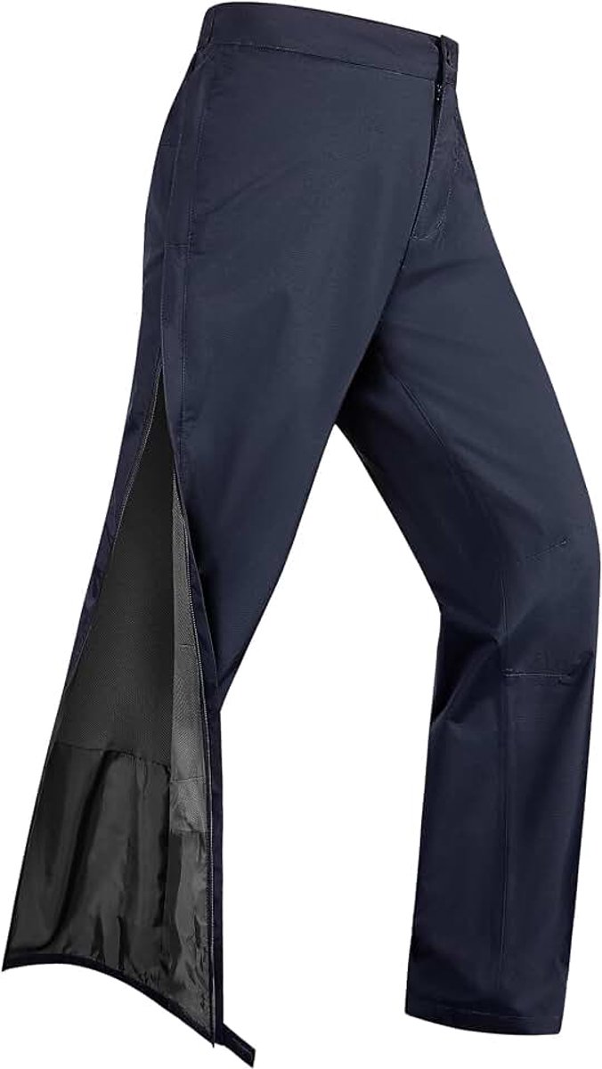 33,000ft Regenbroek voor dames, waterdicht, volledige ritssluiting, wandelbroek, ademende fietsbroek, winddicht, outdoorbroek met zakken