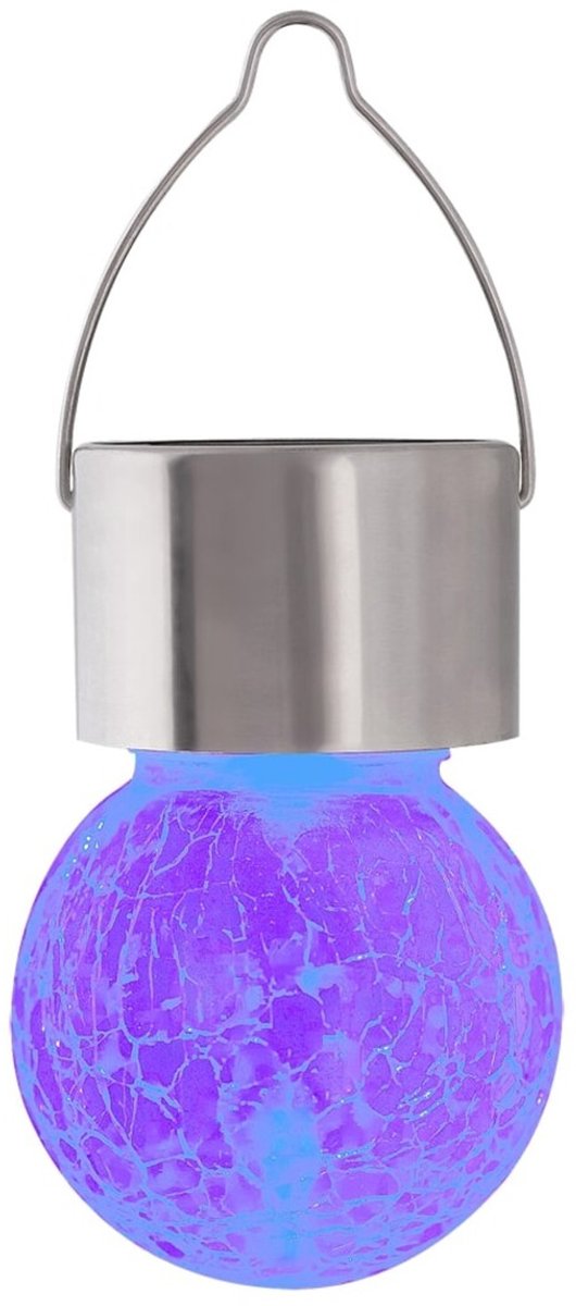 Rabalux Yola - Lamp - zonnelamp, 1 lm, IP44, kleur: satijnchroom, LED 0,06 W, 7850