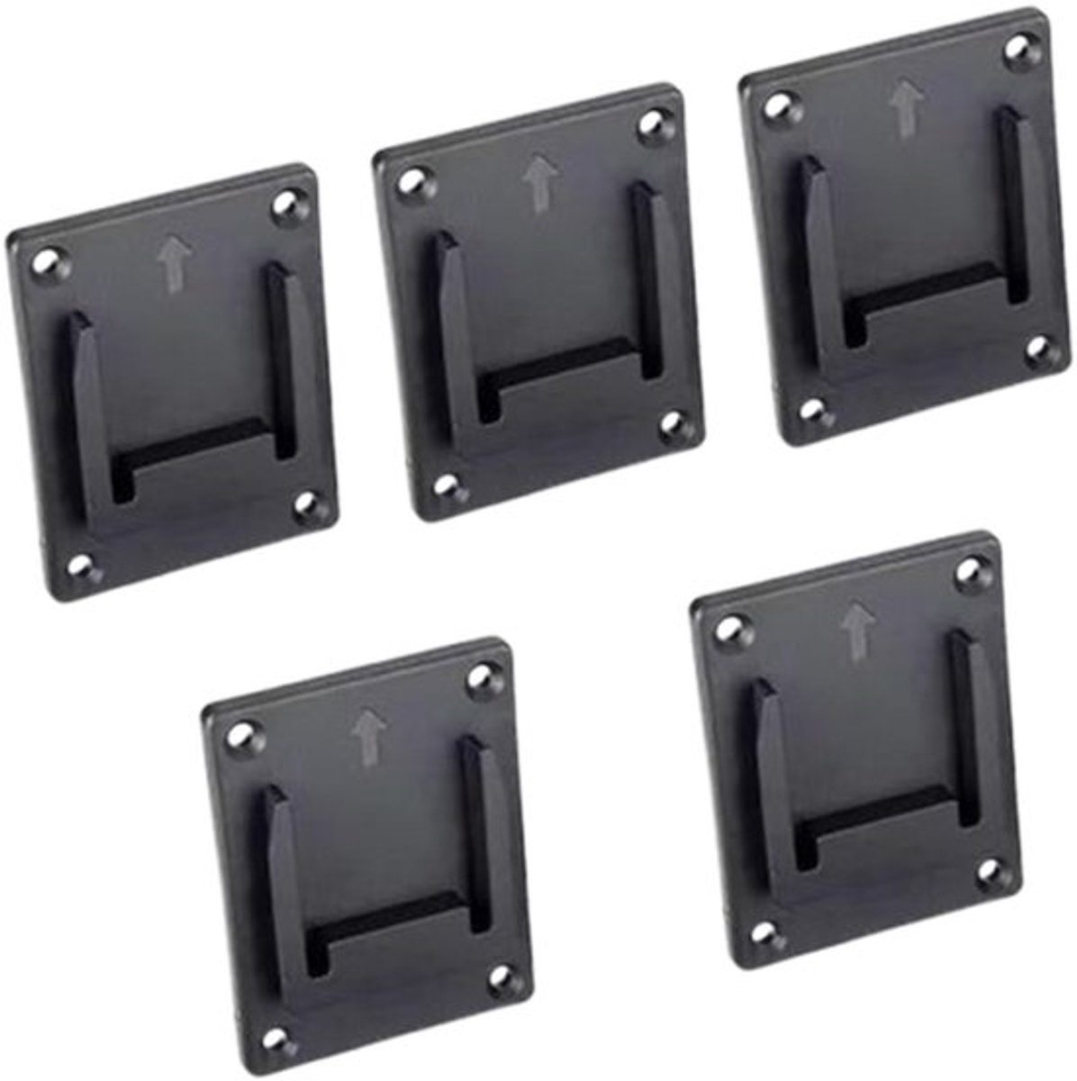 5 Stuks Accuwandhouder voor Gereedschappen