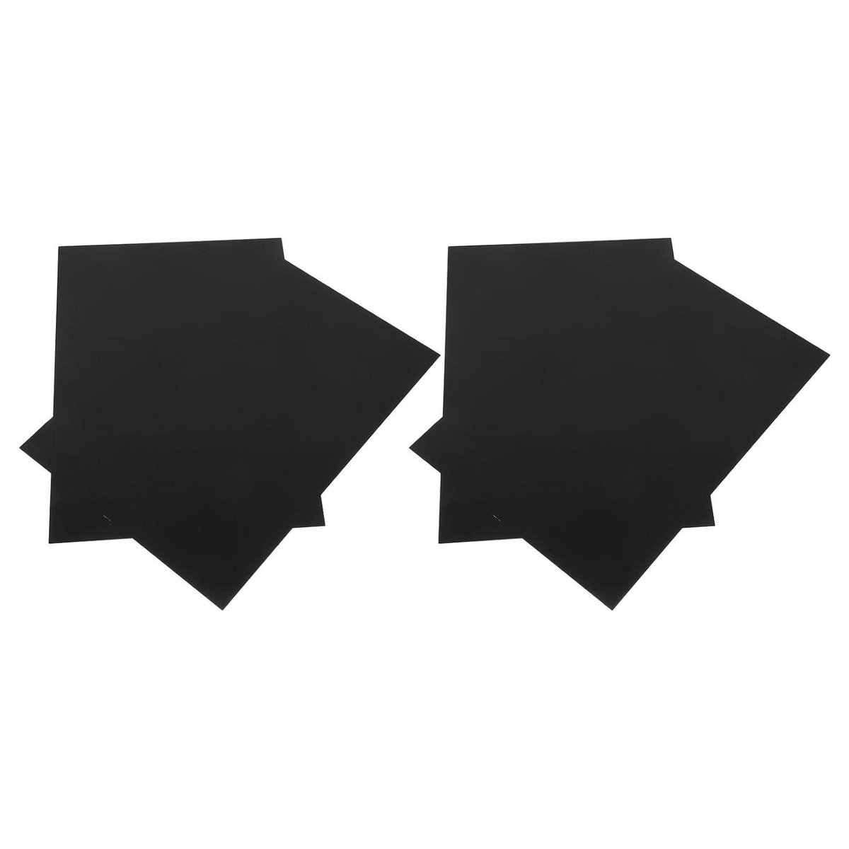 Aluminium Graveerplaten - Metalen Blanks - Knutselprojecten - Zelf Graveren - A4 formaat - Zwart