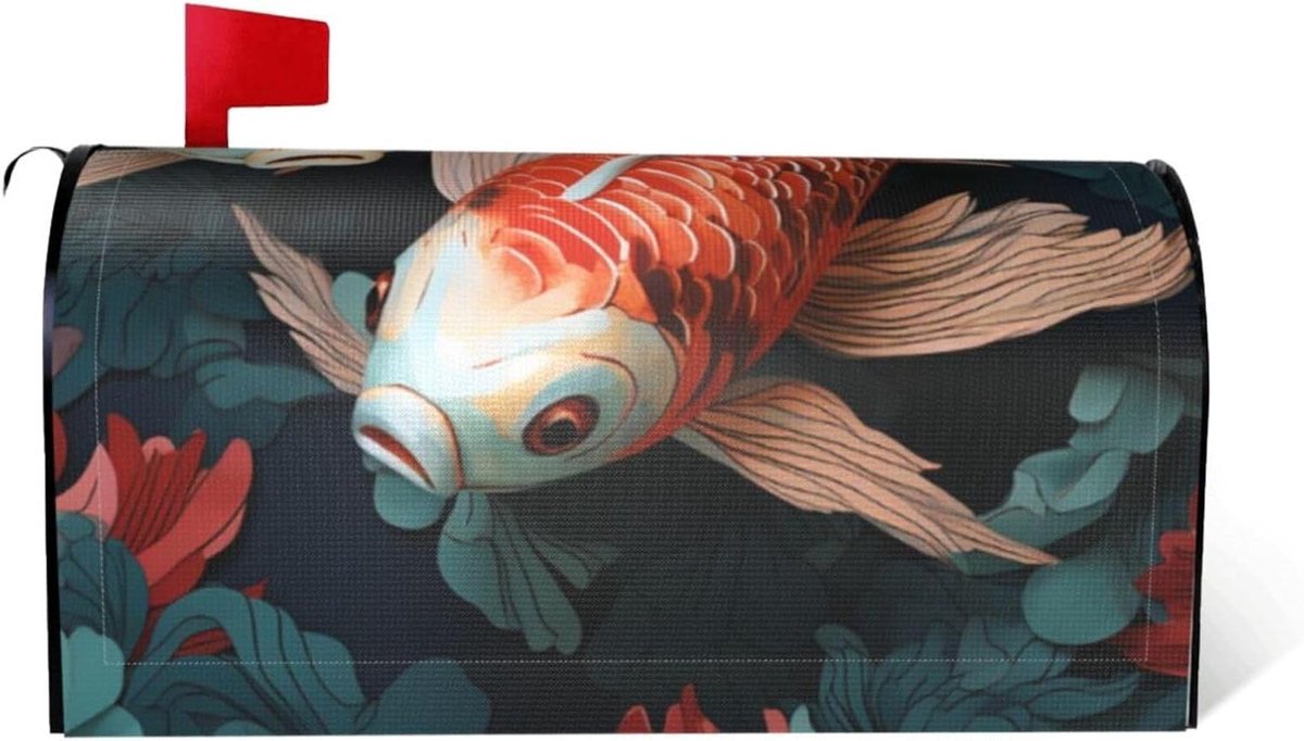 Brievenbus Decoratie - Posthoes - Tuin Aankleden - Magnetische Bevestiging - Standaard Formaat - Zwart