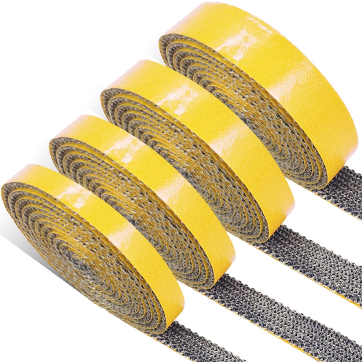 Hittebestendige afdichtingstape 2 mm x 15 mm - zelfklevend - voor open haard en kachelpijp - voorkomt rooklekkage - SnelShoppen