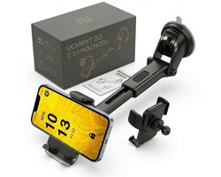 Autohouder Telefoon - Zuignap voor Ruit/Dashboard - 360° Draaibaar