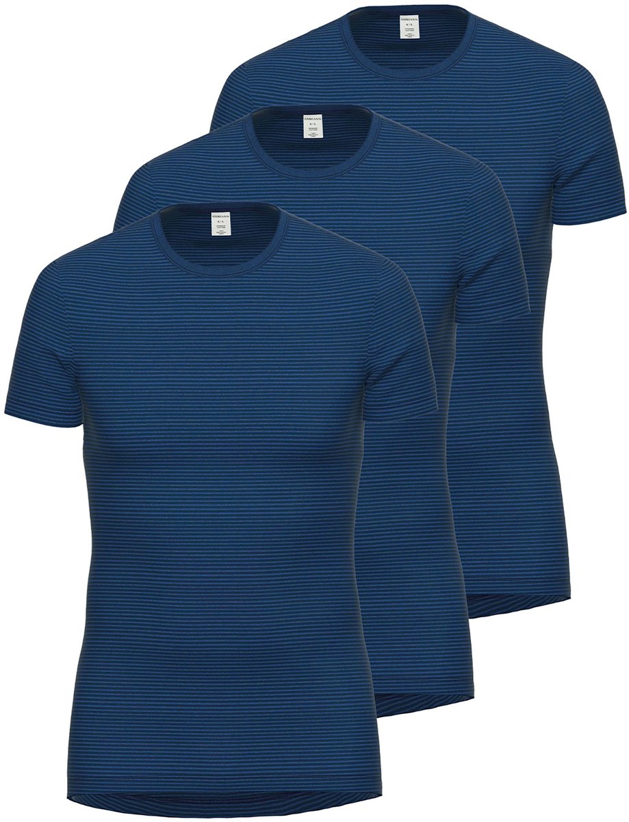 3-pack shirt 1/2 mouw Day Classic / Jeans fijne rib