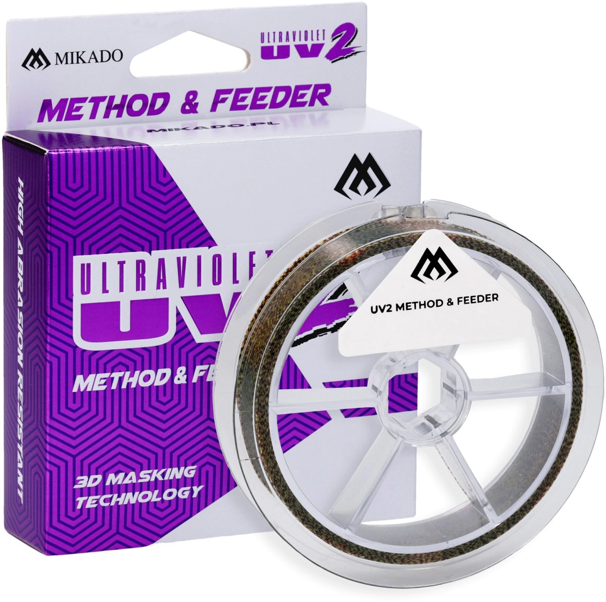 Mikado Ultraviolet II Method Feeder lijn 0.14mm 150m