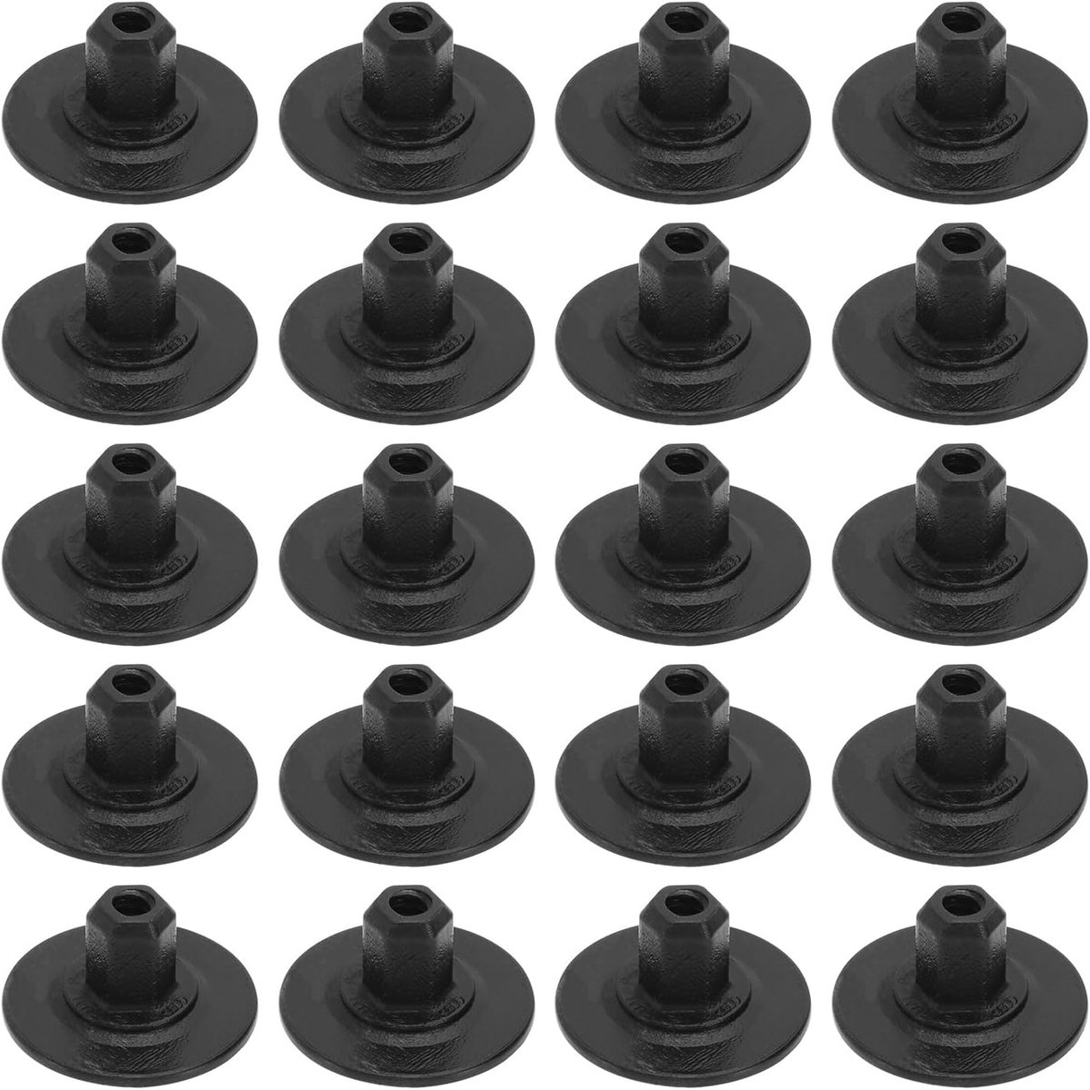 20 Stks Underbody Shields Moer Clips Isolatiepaneel Bevestigingsclips Compatibel met Skoda Auto Bumper Isolatie Trim Montage Clip