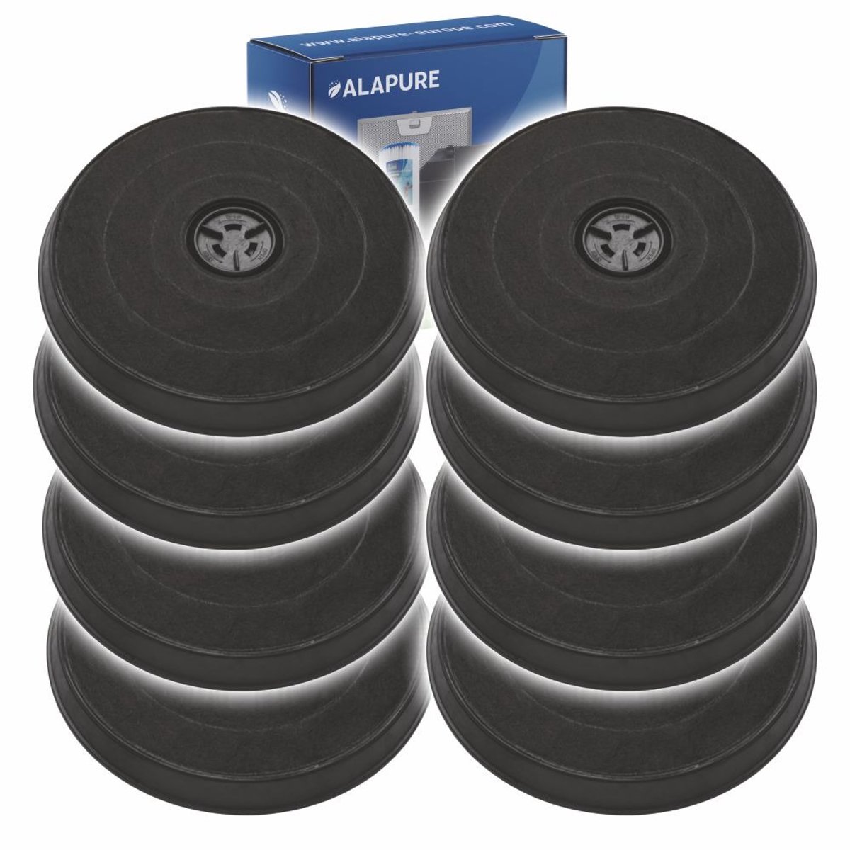 8x Koolstoffilter voor AEG MCEF03 / EFF57 / 9029800472
