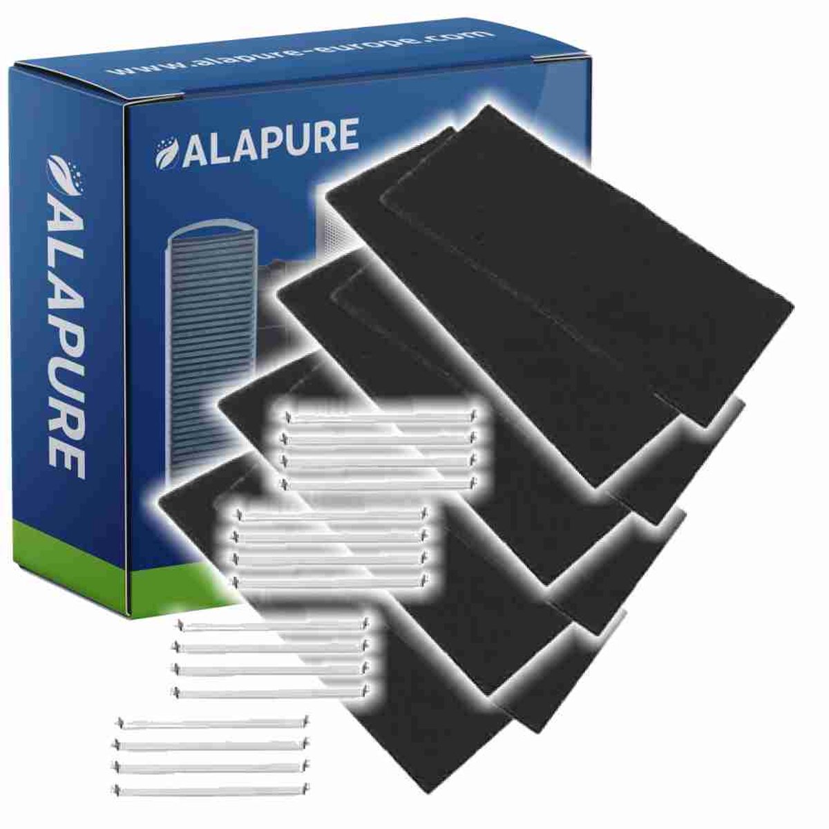 4x Koolstoffilter voor Brandt 74X5766 / AK505AE1 (2St.)